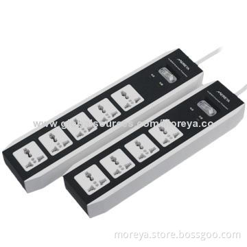 Extension Power Strips with Cord, 100% Copper, High-efficiency
